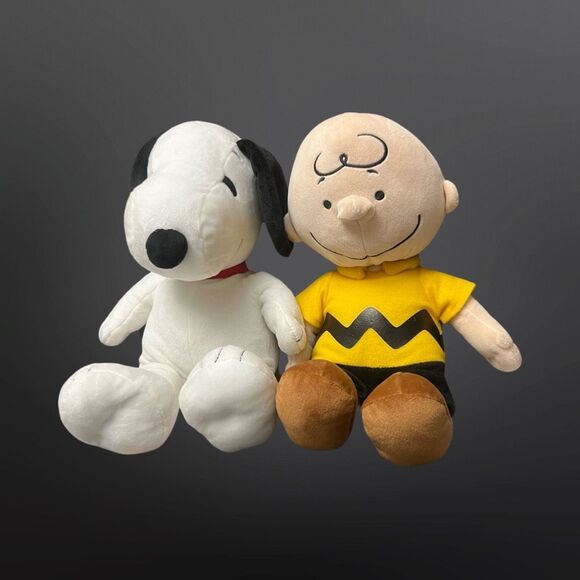 Kohls Cares Peanuts Snoopy Charlie Brown & Lucy Stuffed Plush Animals - Picture 2 of 7